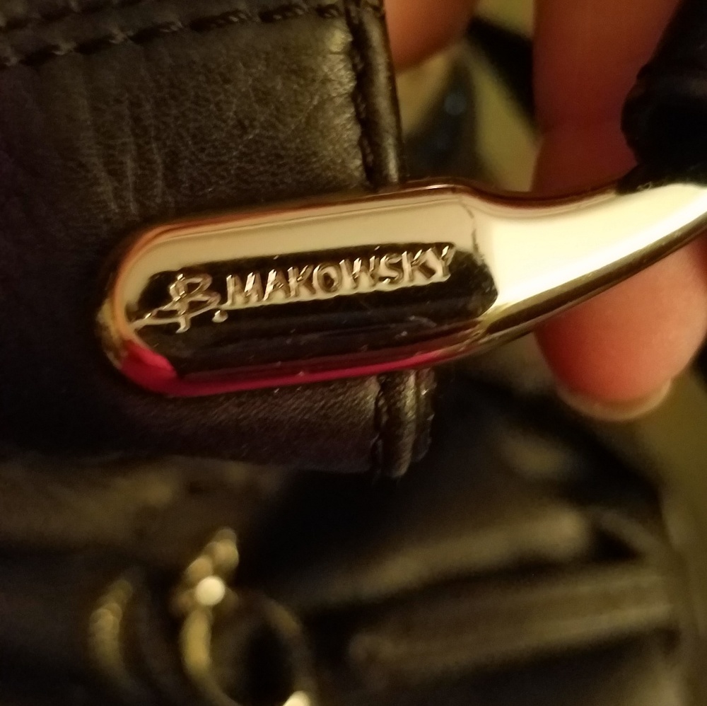 Black purse